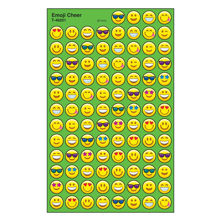 Emoji Cheer superSpots® Stickers