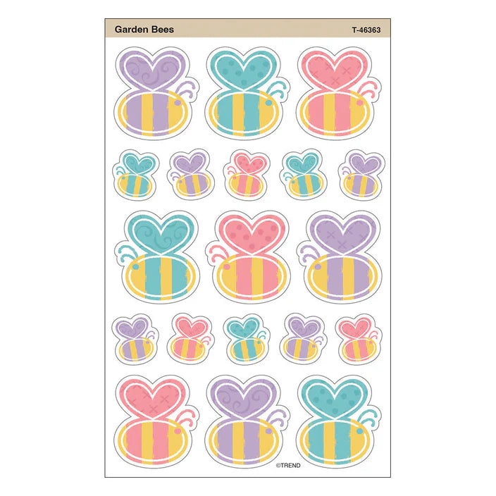 Good To Grow Garden Bees superShapes Stickers