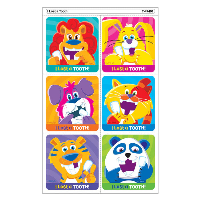 I Lost a Tooth Tear & Share Stickers™