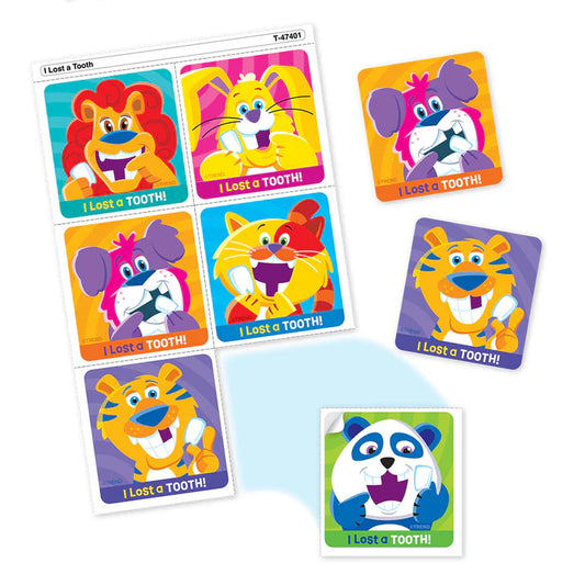 I Lost a Tooth Tear & Share Stickers™