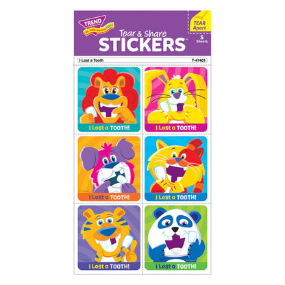 I Lost a Tooth Tear & Share Stickers™