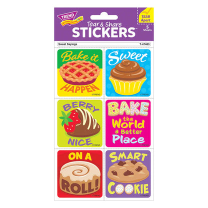 Sweet Sayings Tear & Share Stickers™