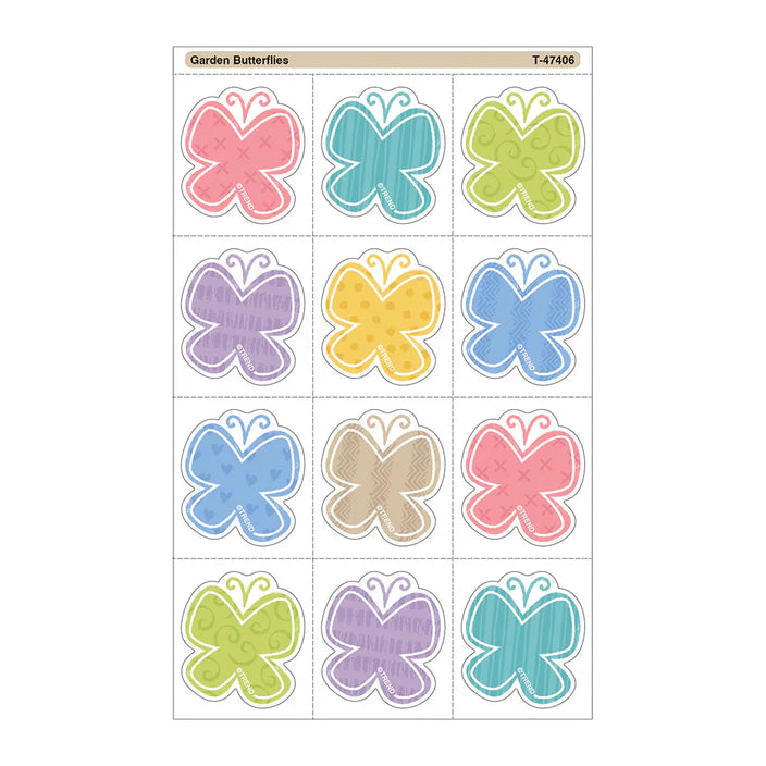 Good To Grow Butterflies Tear & Share Stickers