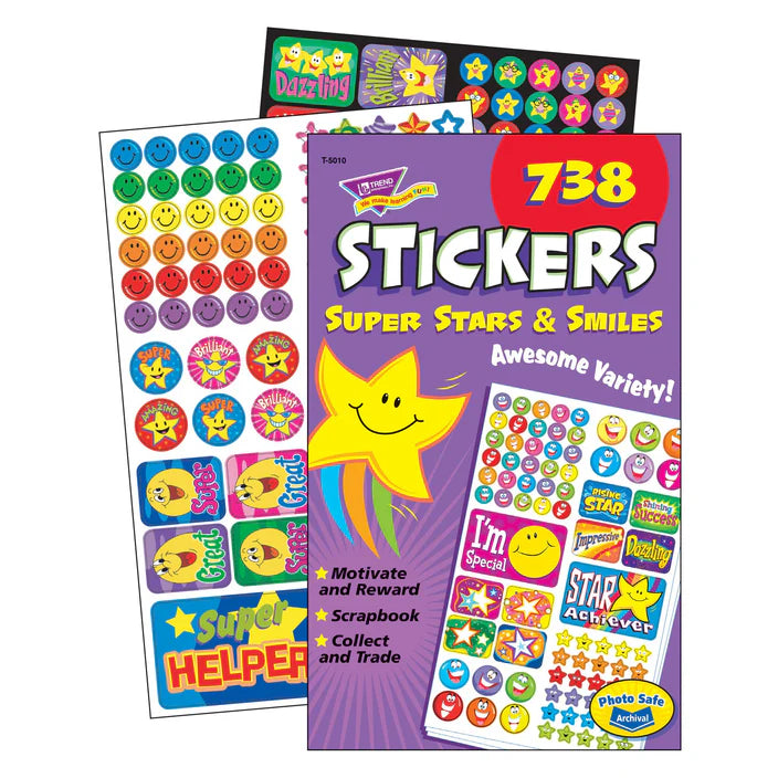Super Stars & Smiles Sticker