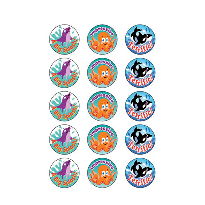 Sea Animals, Blueberry scent Scratch 'n Sniff Stinky Stickers®