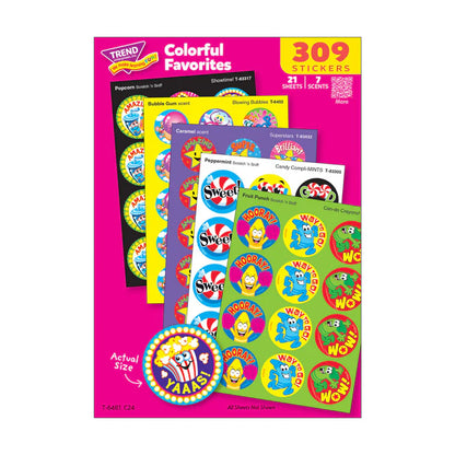 Colorful Favorites Scratch 'n Sniff Stinky Stickers® Variety Pack