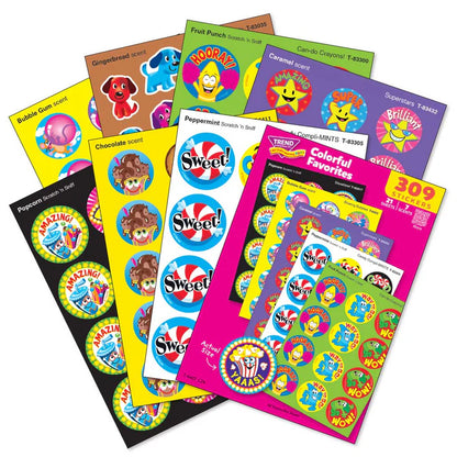 Colorful Favorites Scratch 'n Sniff Stinky Stickers® Variety Pack