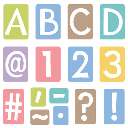 Garden Path Tiles Uppercase (English/Spanish) Ready Letters®