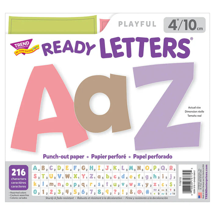 Summer Morning Playful Uppercase/Lowercase Combo Pack (English/Spanish) Ready