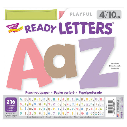 Summer Morning Playful Uppercase/Lowercase Combo Pack (English/Spanish) Ready