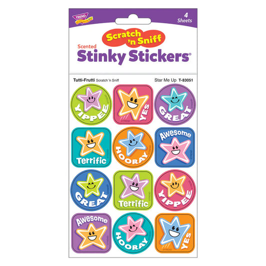 Star Me Up, Tutti-Frutti scent Scratch 'n Sniff Stinky Stickers®