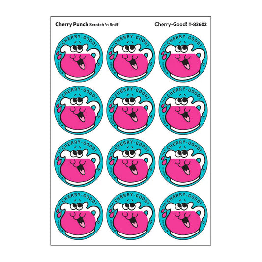 Cherry-Good!, Cherry Punch scent Retro Scratch 'n Sniff Stinky Stickers®
