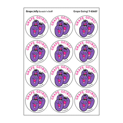 Grape Going!, Grape Jelly scent Retro Scratch 'n Sniff Stinky Stickers®
