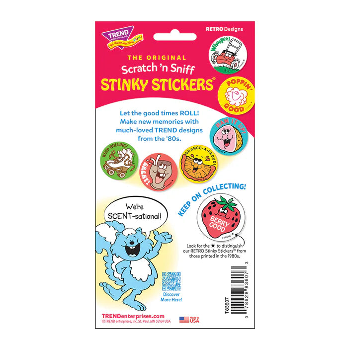 Grape Going!, Grape Jelly scent Retro Scratch 'n Sniff Stinky Stickers®
