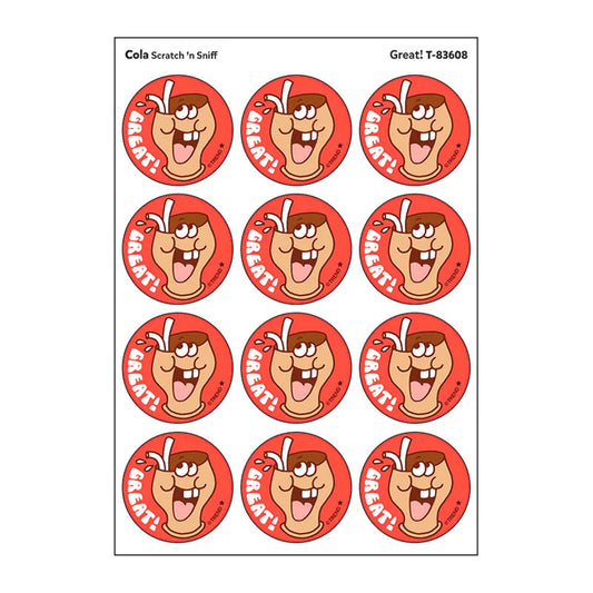 Great!, Cola scent Retro Scratch 'n Sniff Stinky Stickers®