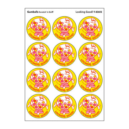 Looking Good!, Gumballs scent Retro Scratch 'n Sniff Stinky Stickers®