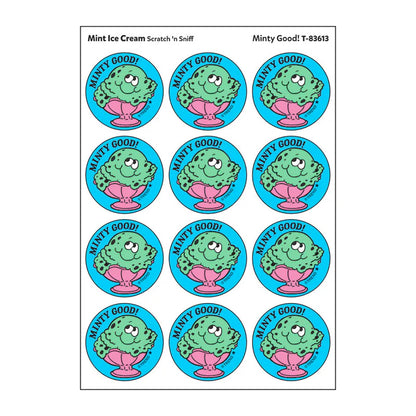 Minty Good!, Mint Ice Cream scent Retro Scratch 'n Sniff Stinky Stickers®