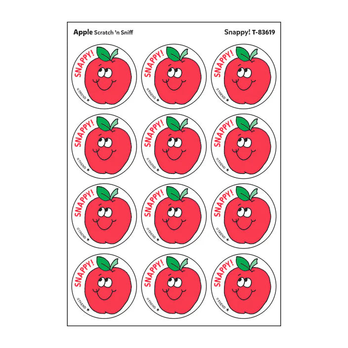 Snappy!, Apple scent Retro Scratch 'n Sniff Stinky Stickers®