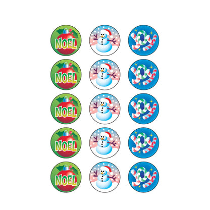 Christmas, Peppermint scent Scratch 'n Sniff Stinky Stickers®