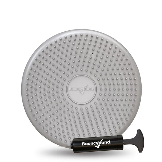 BouncyBand Wiggle Seat 33cm Sensory Cushion Gray
