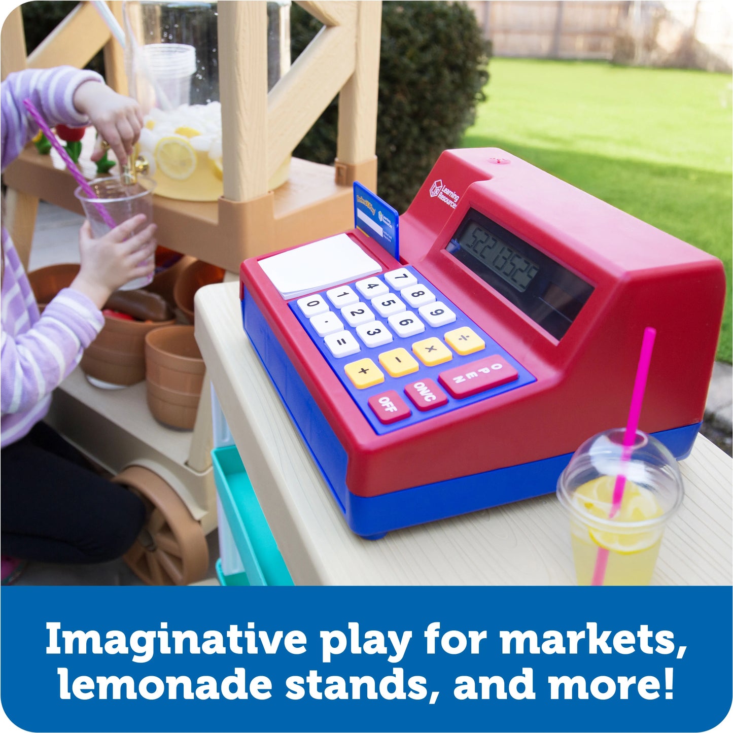 Pretend & Play® Calculator Cash Register