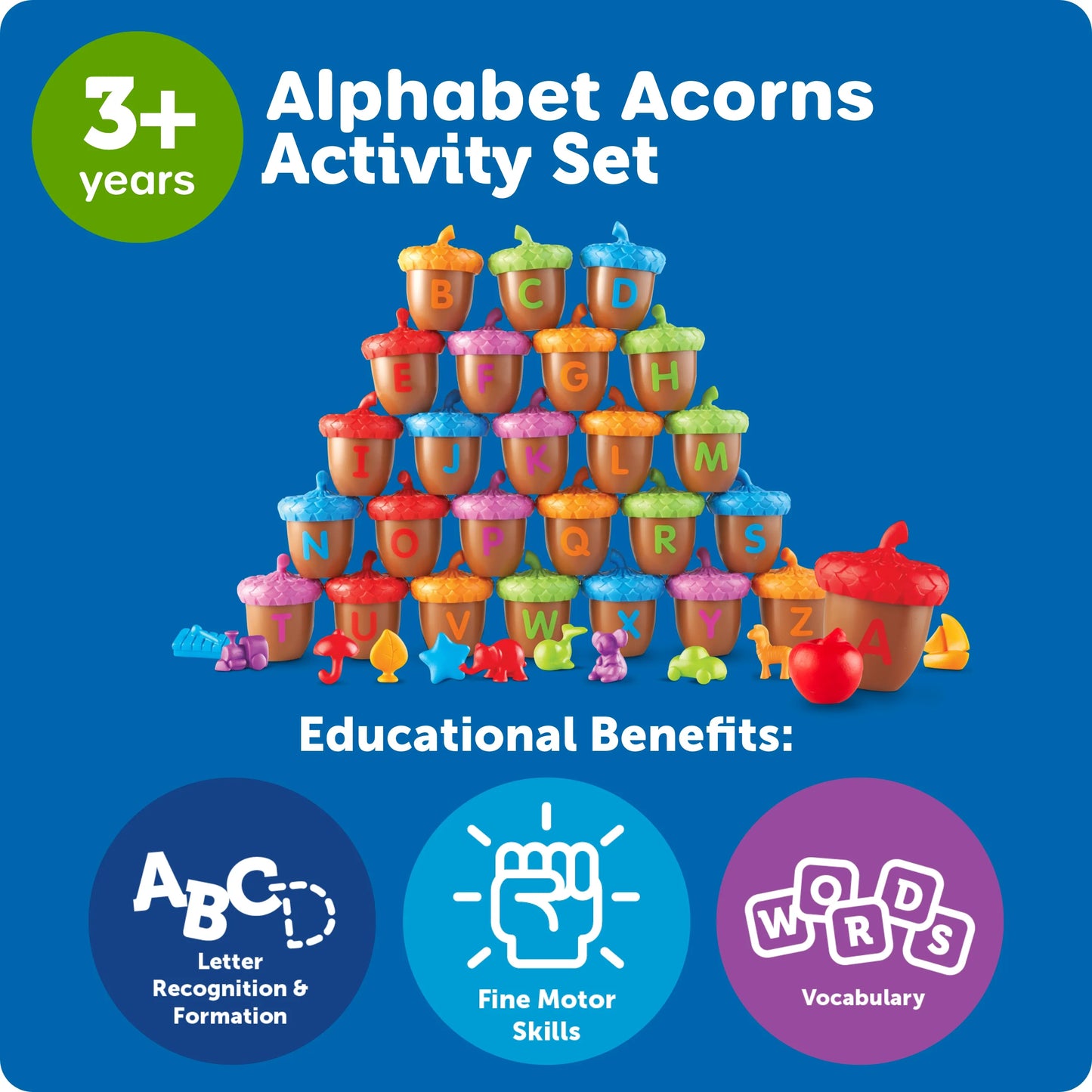 Alphabet Acorns Activity Set
