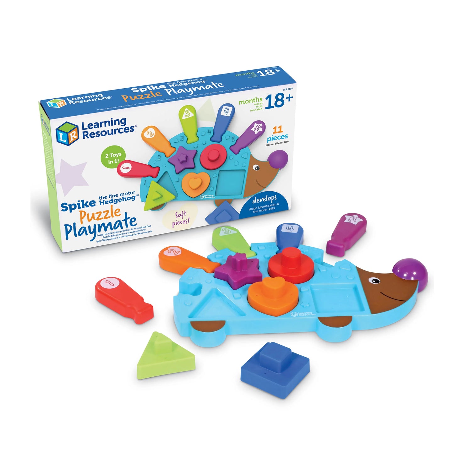 Spike the Fine Motor Hedgehog® Puzzle Playmate
