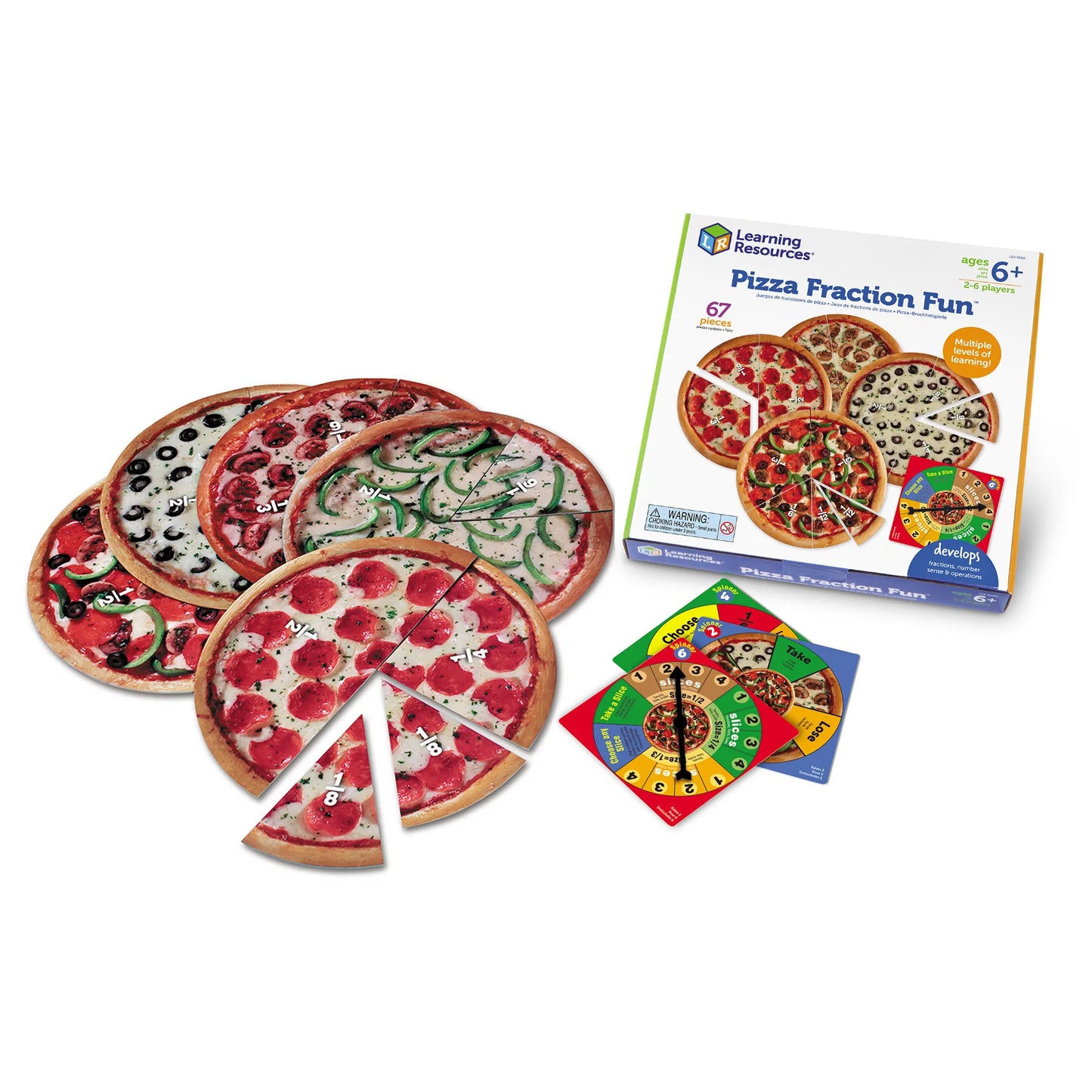 Pizza Fraction Fun!™ Game