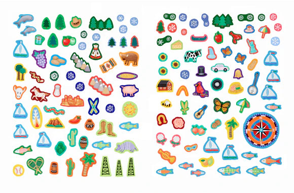United States Kid's Sticker Book