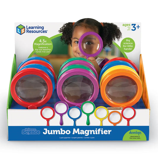 Primary Science® Jumbo Magnifiers - Assorted