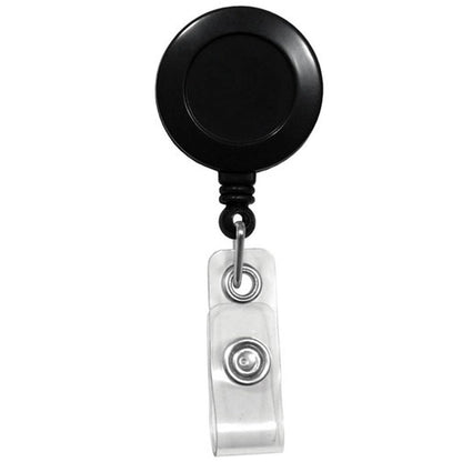 Basic Black Retractable Badge Reel