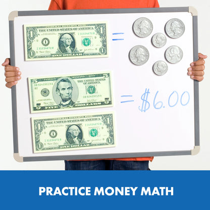 Big Money™ 3-D Magnetic Coins and Bills