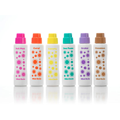 Do-A-Dot Mini Dots Island Pastels - 6ct