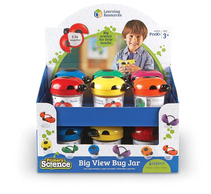 Primary Science® Big View Bug Jars - Assorted