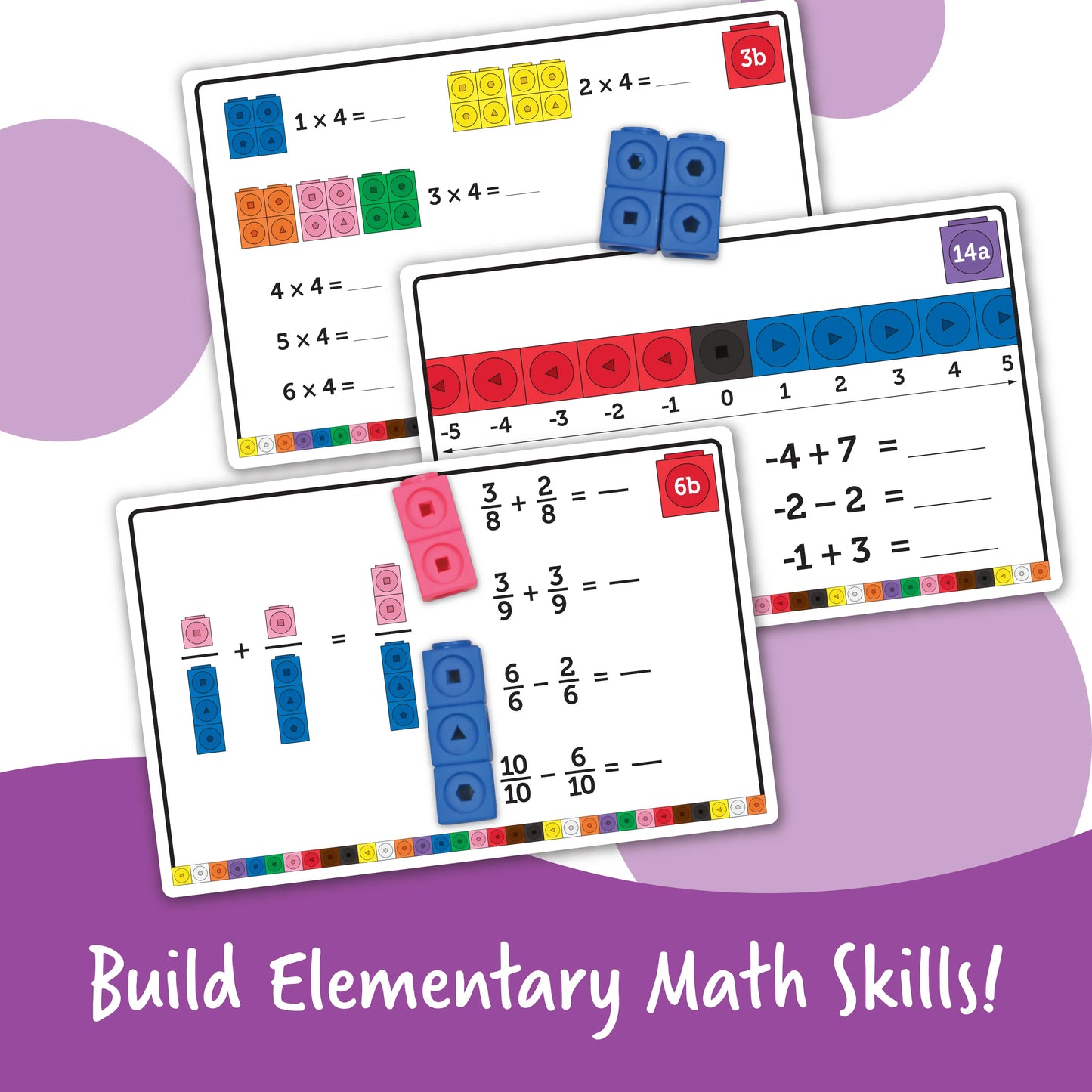 MathLink® Cubes Elementary Math Activity Set