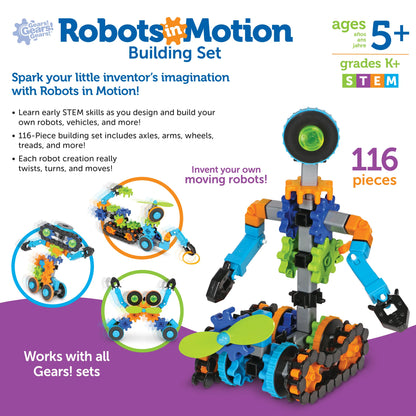 Gears! Gears! Gears!® Robots in Motion