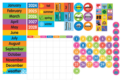 Giant Magnetic Calendar Set