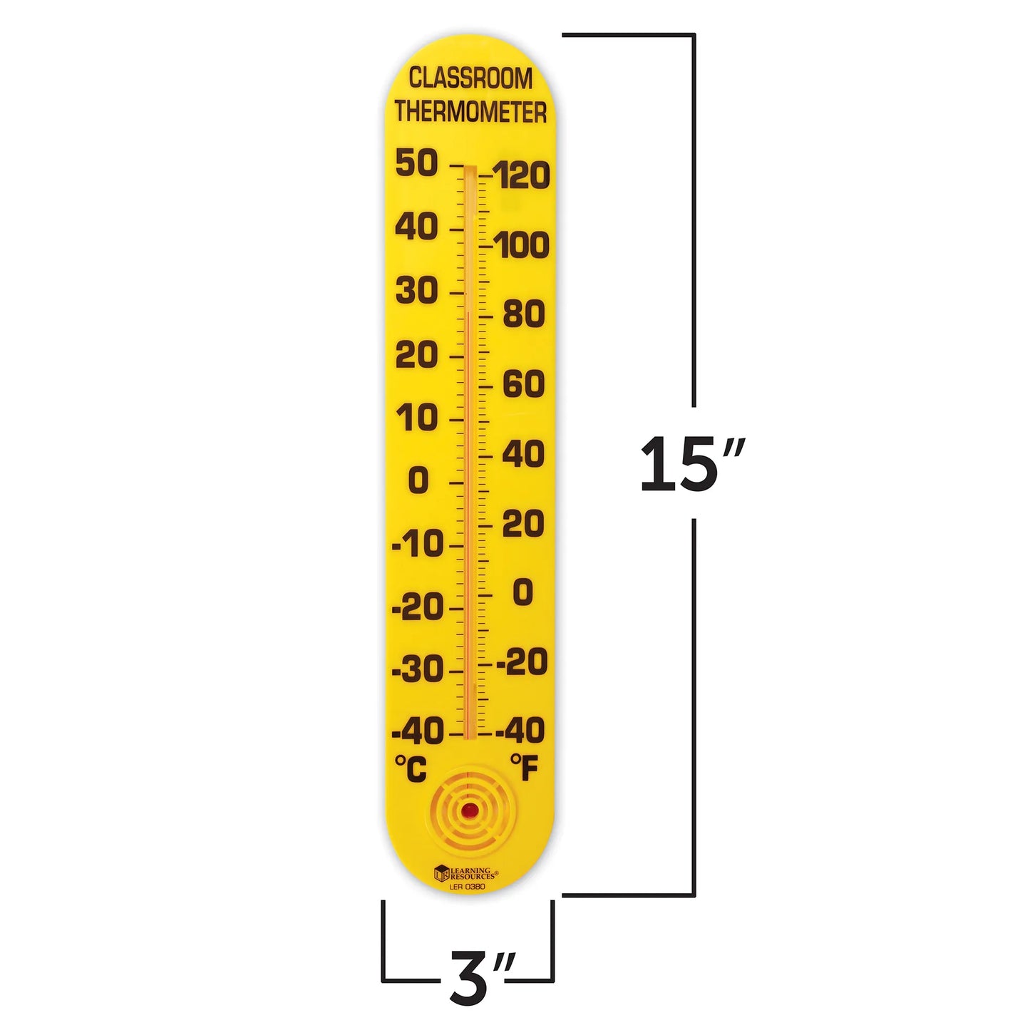 15" Classroom Thermometer