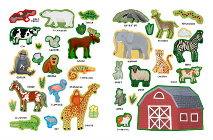 Animals Around the World Kid's Sticker Book