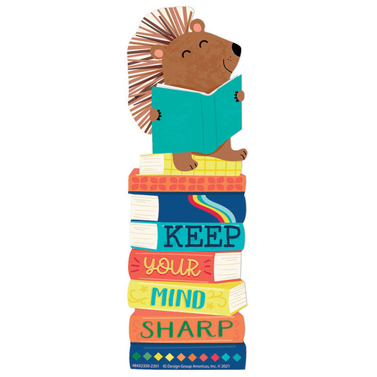 Hedge Hog Keep Your Mind Sharp Bookmarks