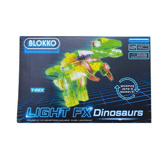 Blokko Light FX 3 In 1 Dinosaurs
