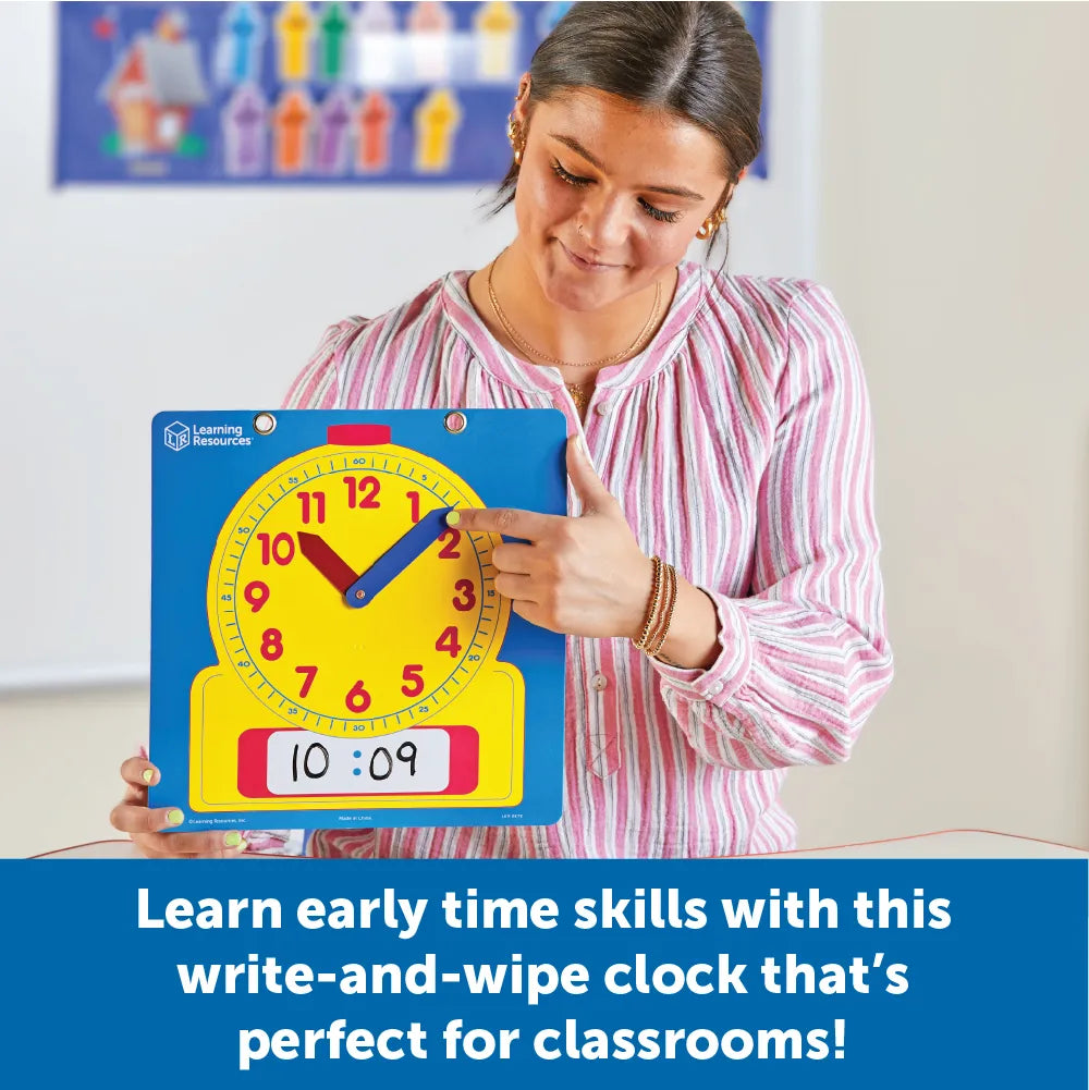 Write & Wipe Demonstration Clock