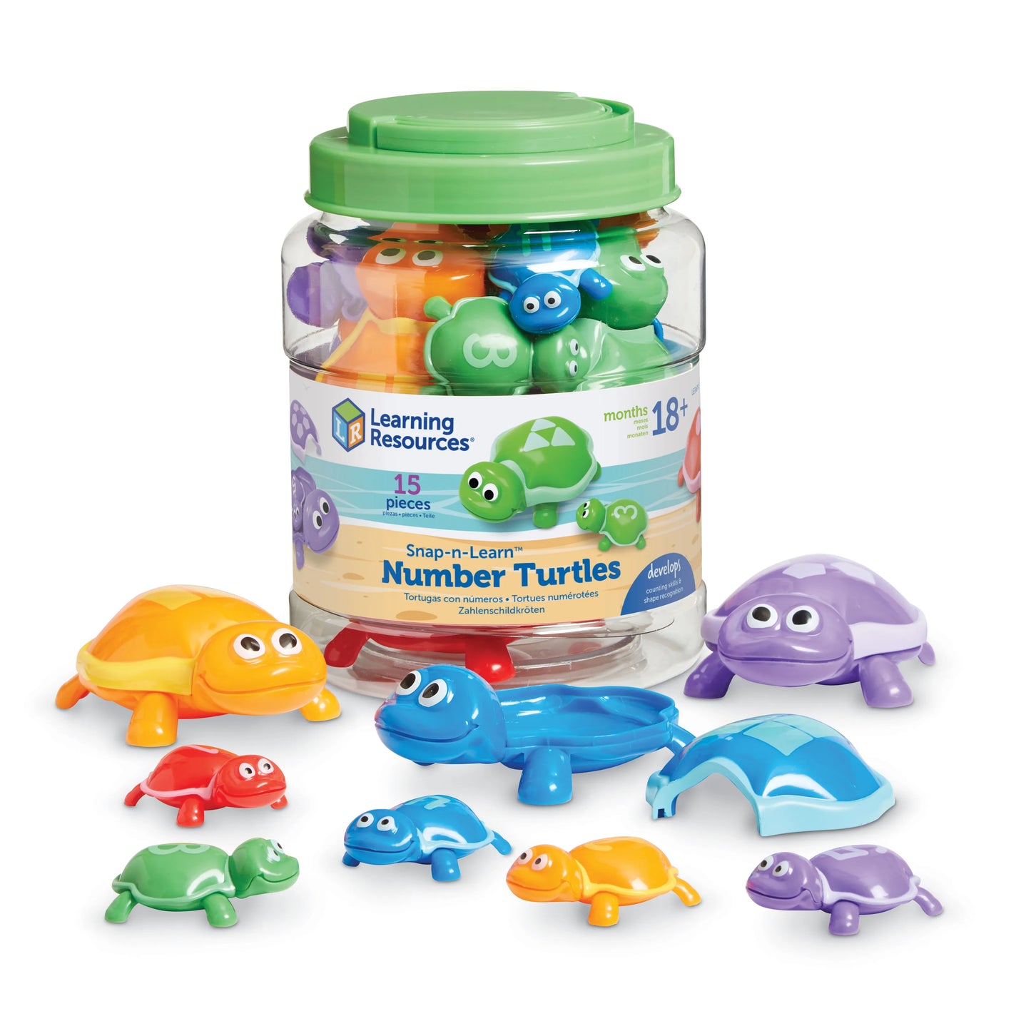 Snap-n-Learn™ Number Turtles