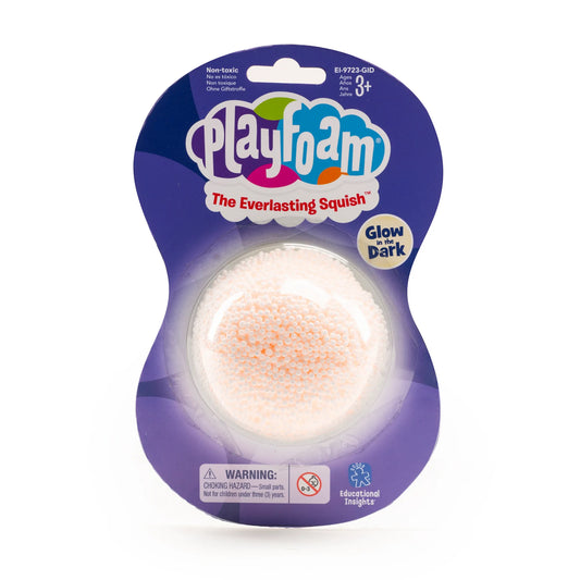 PlayFoam Jumbo Pods Glow In The Dark-Assorted