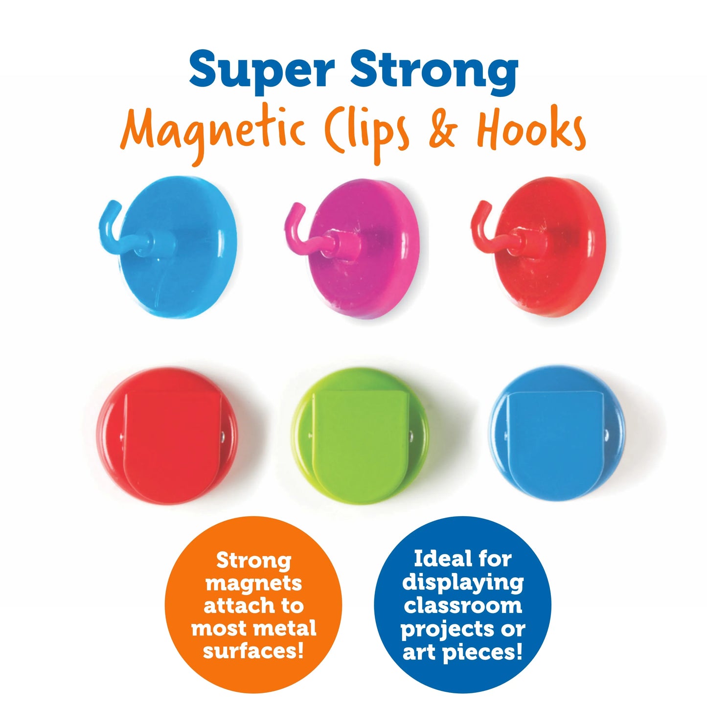 Super Strong Magnetic Hooks & Clips