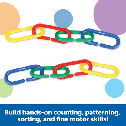 Link 'N' Learn® Links - 4 Colors, Set of 500