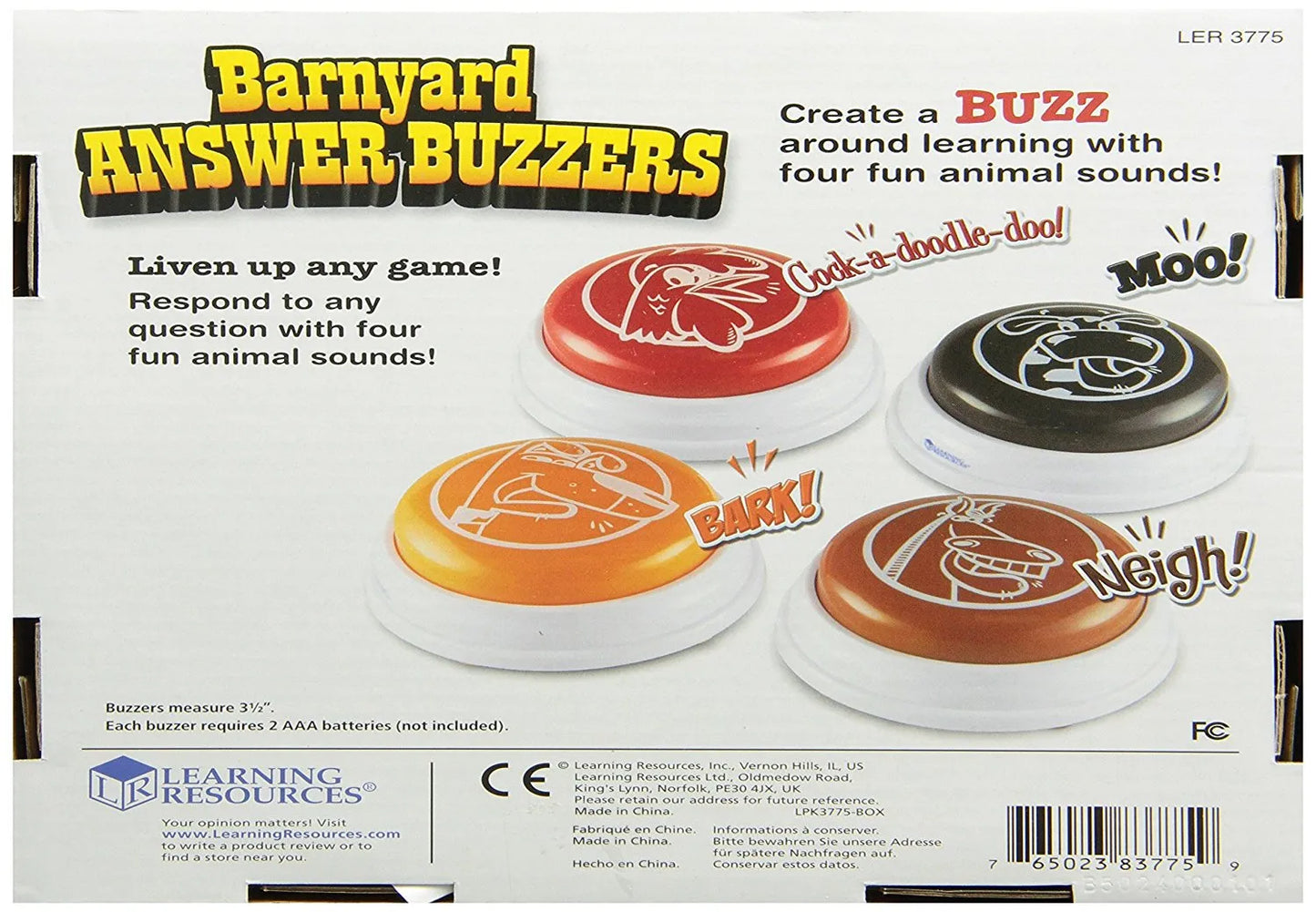 Barnyard Answer Buzzers