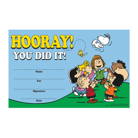 Eureka® Peanuts® Recognition Awards