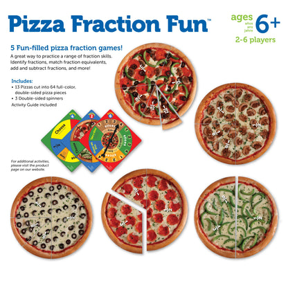 Pizza Fraction Fun!™ Game