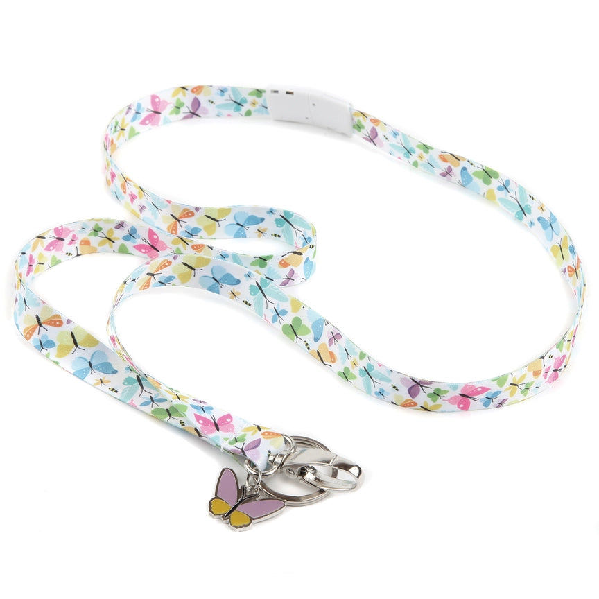 Flutter By Butterfly Ribbon Hook & Key